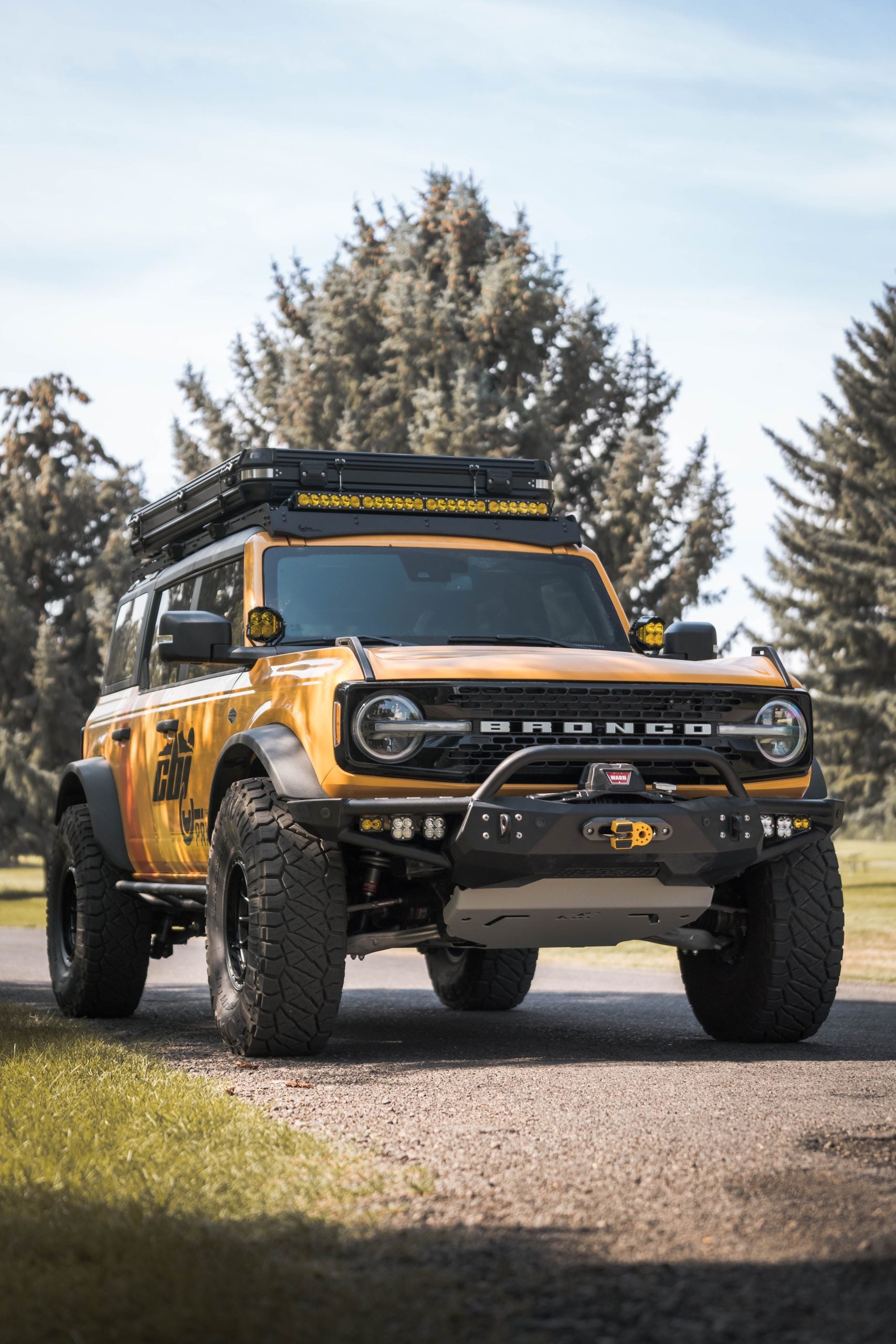 CBI Ford Bronco Baja Hybrid Front Bumper | 2022