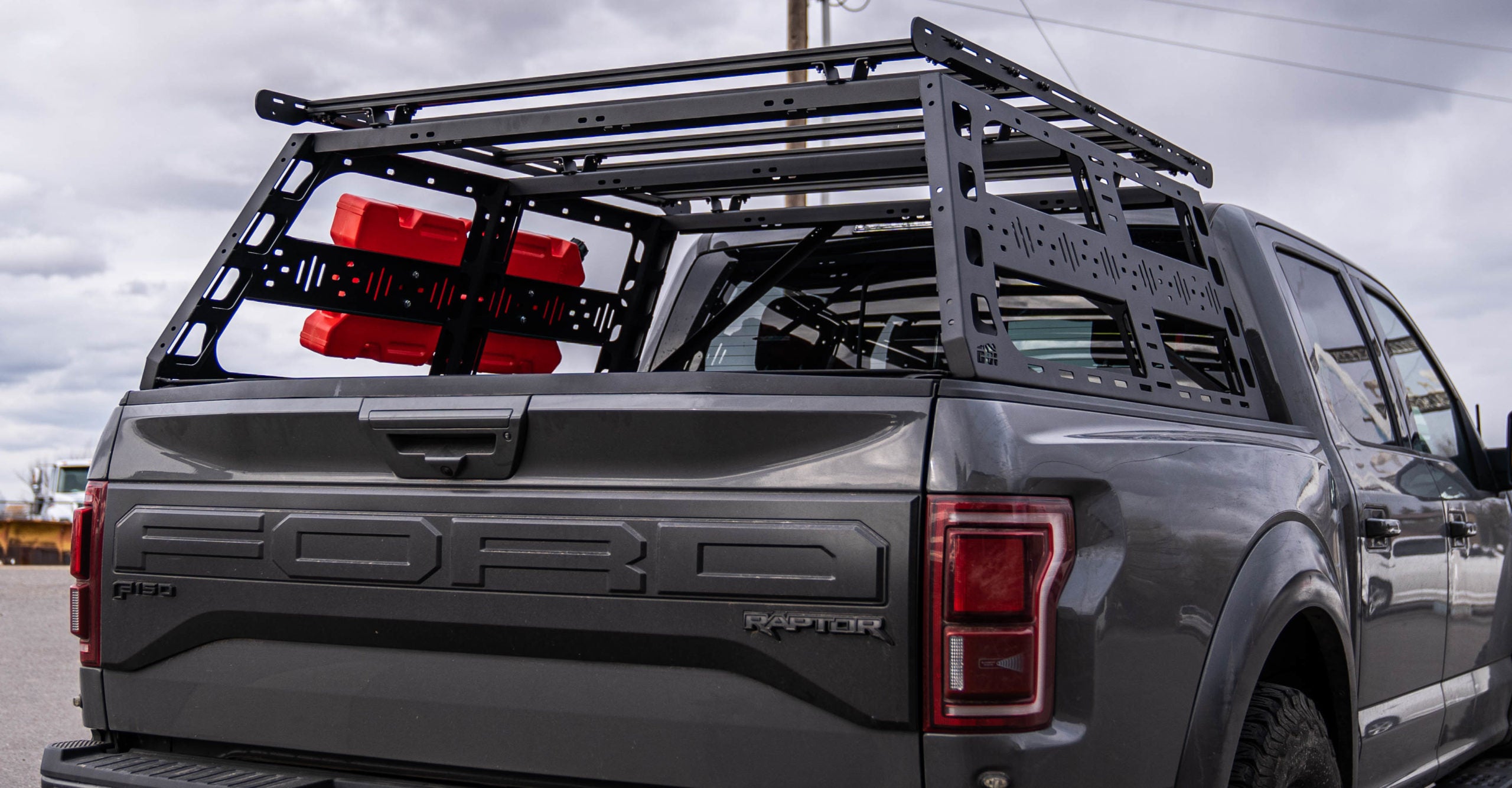 CBI Ford Raptor Cab Height Bed Rack (5’6” bed length) | 2010-2021