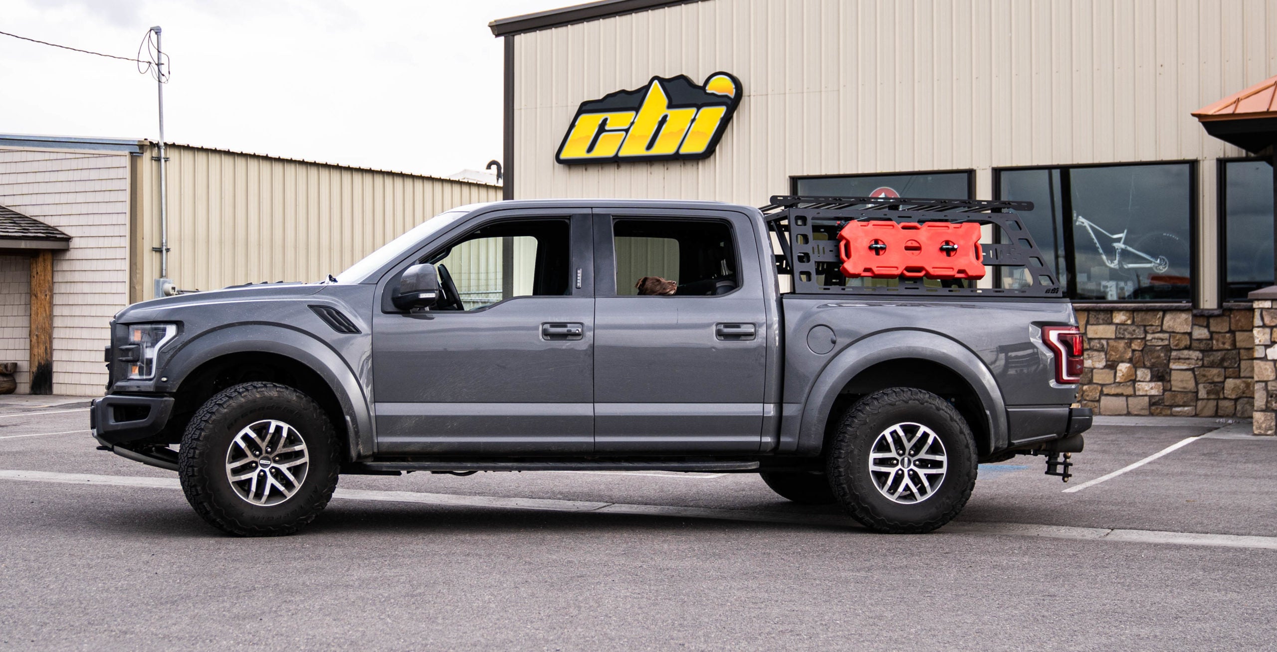 CBI Ford Raptor Cab Height Bed Rack (5’6” bed length) | 2010-2021