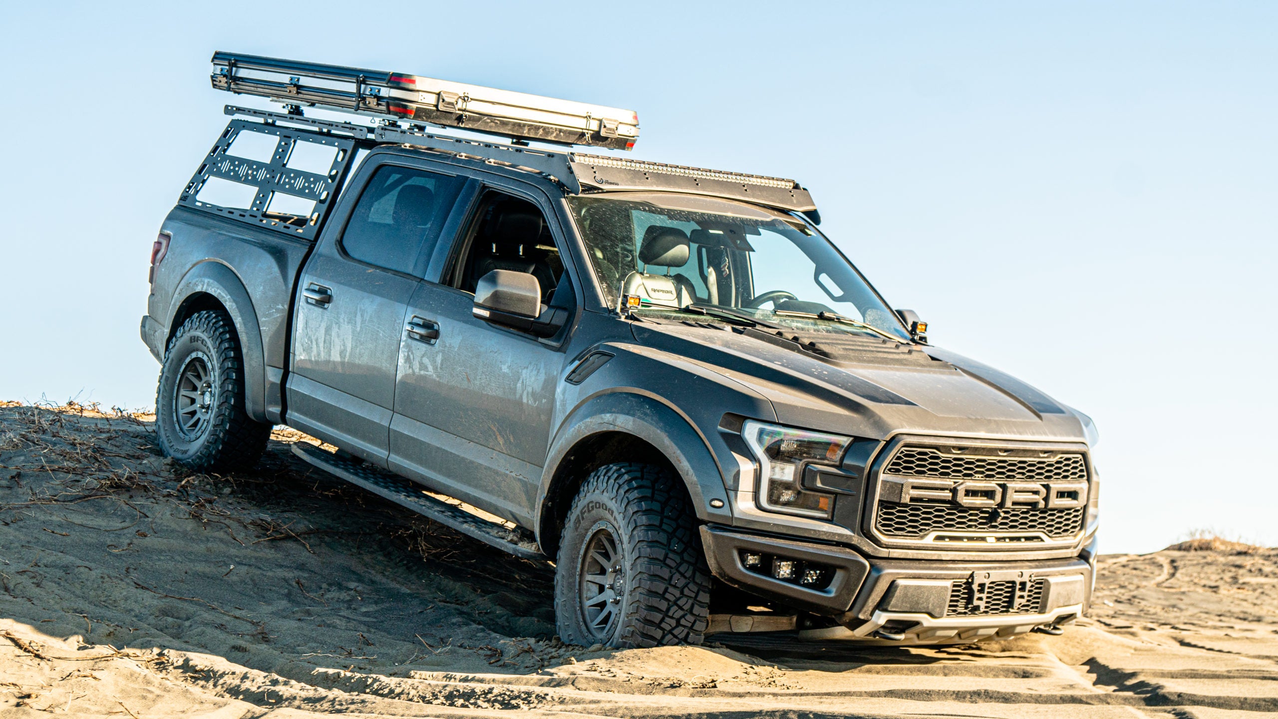 CBI Ford Raptor Cab Height Bed Rack (5’6” bed length) | 2010-2021