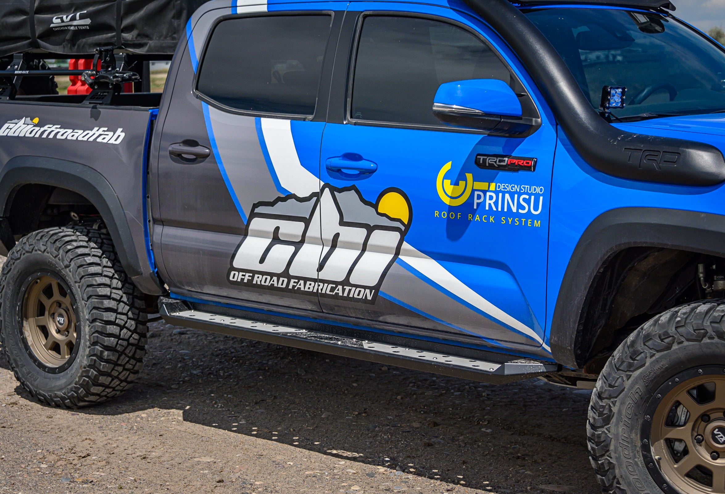 CBI Toyota Tacoma Side Steps | 2016-2022