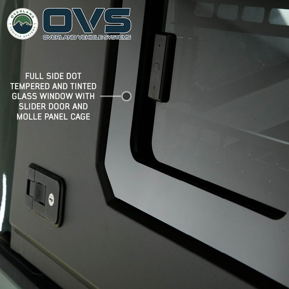 OVS Expedition Pro+ Truck Cap - 2016-2023 Toyota Tacoma 5 ft. Bed