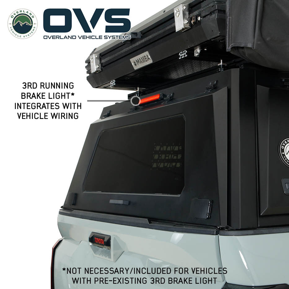OVS Expedition Pro+ Truck Cap - 2016-2023 Toyota Tacoma 5 ft. Bed