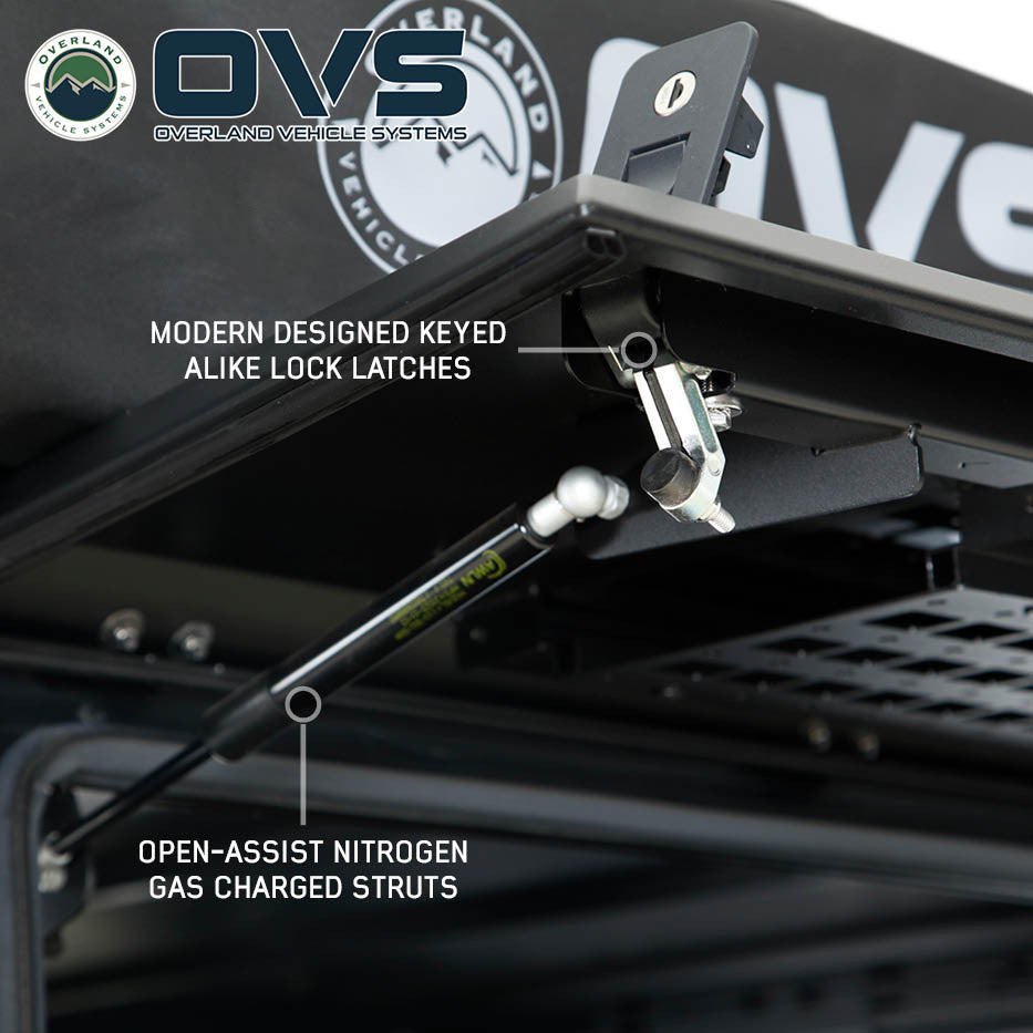 OVS Expedition Pro+ Truck Cap - 2016-2023 Toyota Tacoma 5 ft. Bed