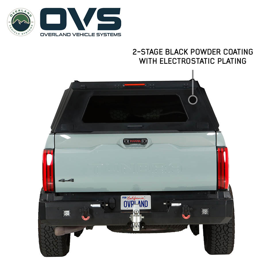 OVS Expedition Pro+ Truck Cap - 2016-2023 Toyota Tacoma 5 ft. Bed