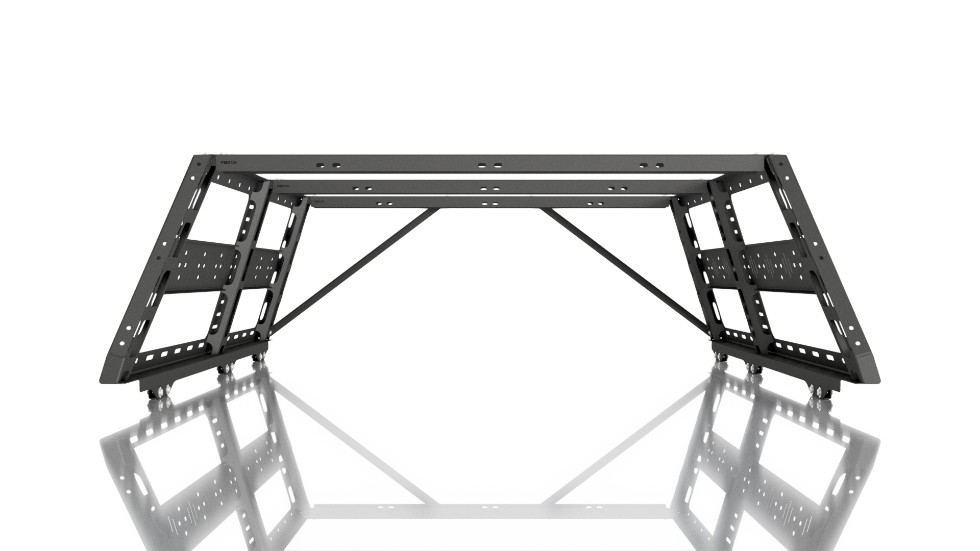 CBI Ford F-150 Cab Height Bed Rack | 6.5' Bed | 2004-2022