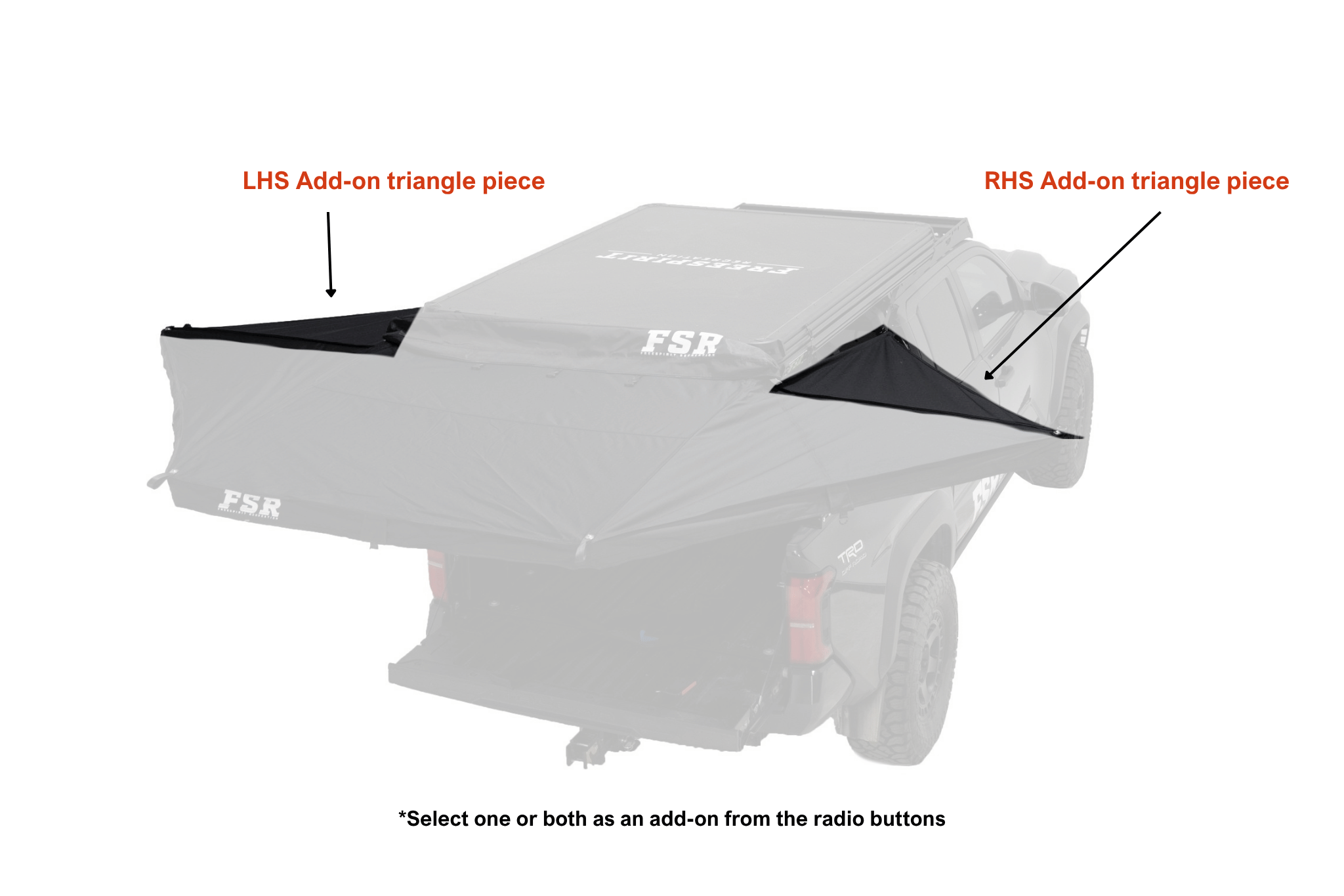 FSR 180 Tailgate Awning