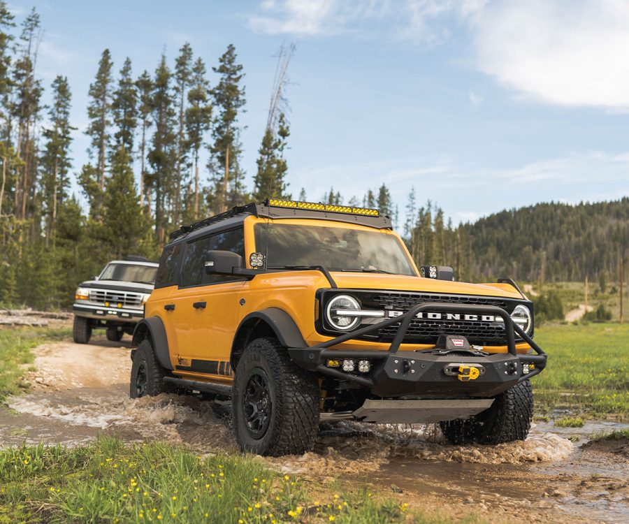 CBI Ford Bronco Bolt on Rock Sliders Rock Sliders | 2022