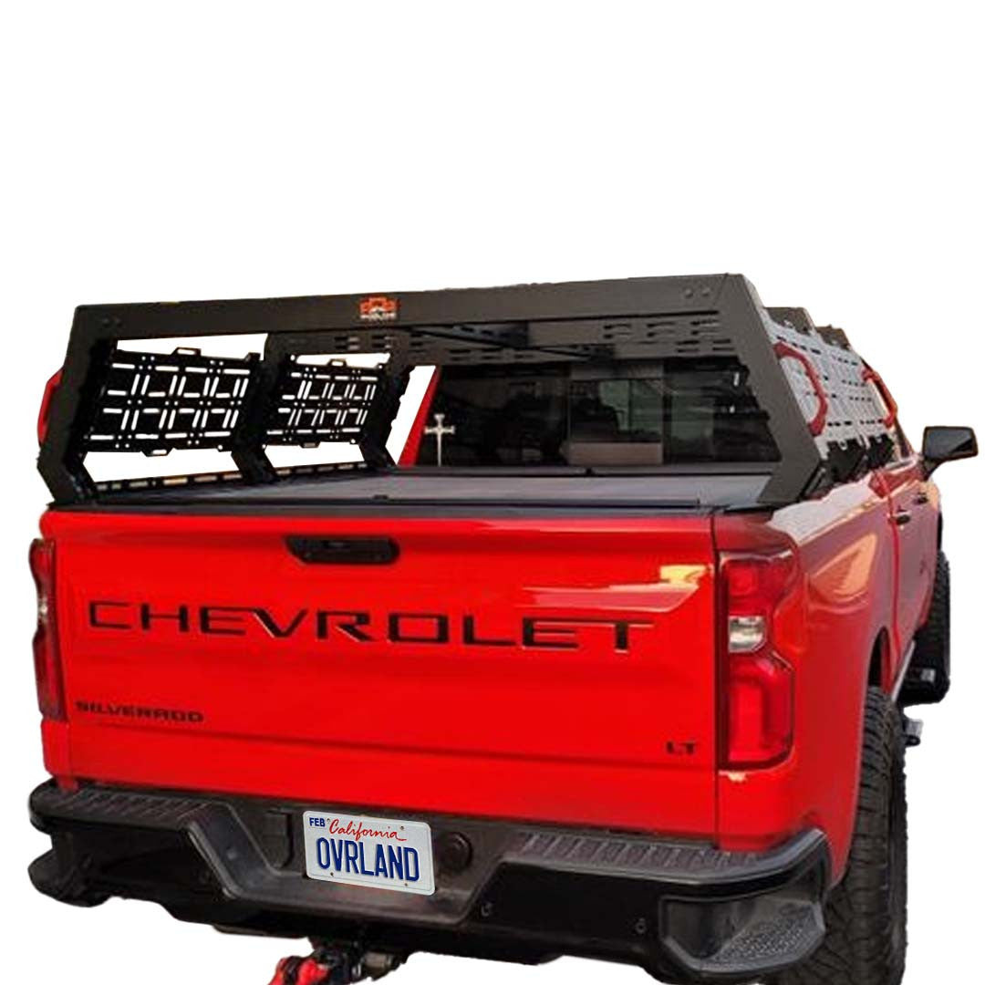 Ruff Rax Bed Rack - 2019-2027 GM 1500 5.7 ft - Modular Storage System