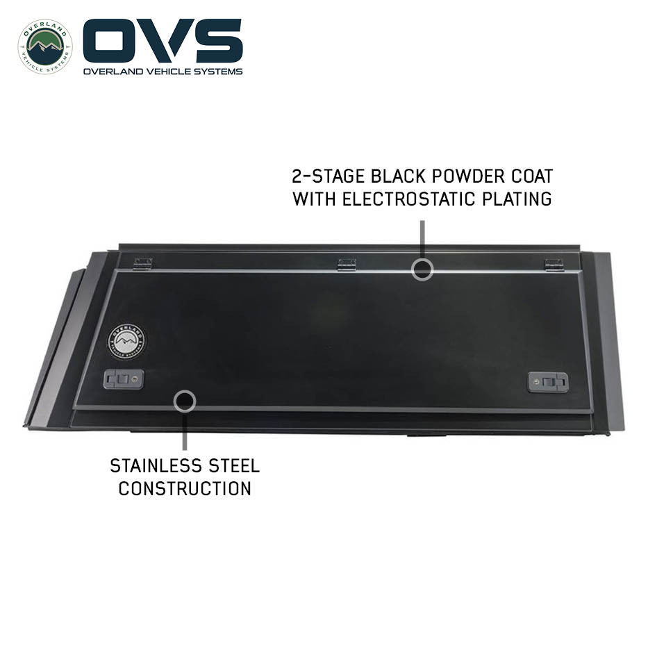 Expedition - Truck Cap W/Full Wing Doors, Front and Rear Windows & 3rd Brake Light