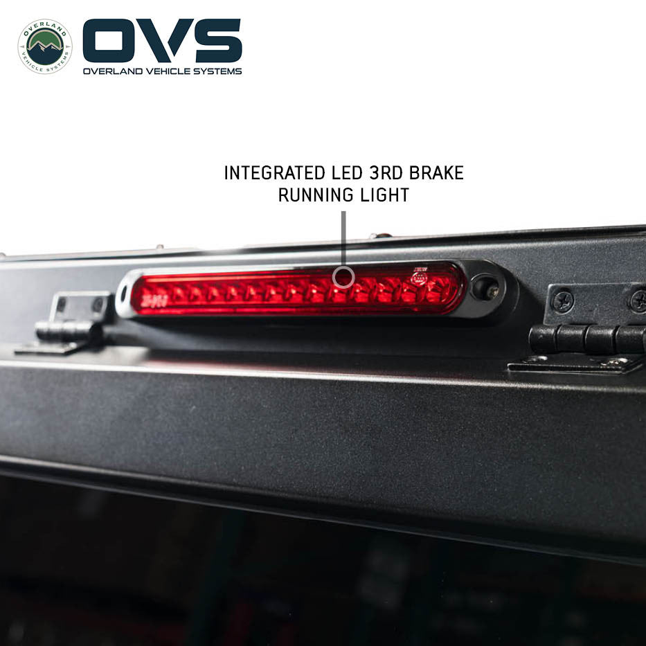 Expedition - Truck Cap W/Full Wing Doors, Front and Rear Windows & 3rd Brake Light