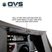 HD Nomadic 270 LTE Awning Walls - Dark Grey with Green Trim