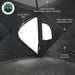 Hub Centric Ground Tent - Black Body & Grey Rainfly
