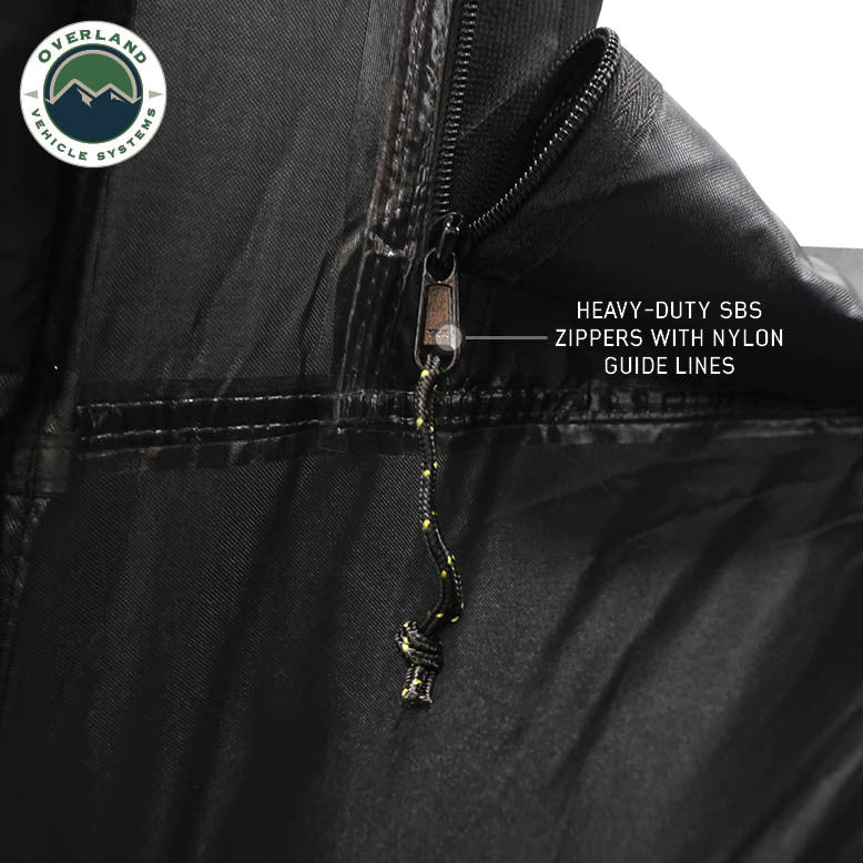 Hub Centric Ground Tent - Black Body & Grey Rainfly