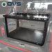 Cargo Storage Rack with Shelf and Sliding Extension for Jeep JL and SUVs