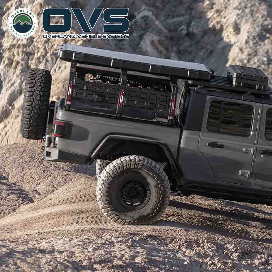 Ruff Rax Bed Rack - 2018-2026 Jeep Gladiator 5 ft - Modular Storage System