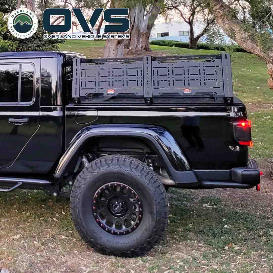 Ruff Rax Bed Rack - 2018-2026 Jeep Gladiator 5 ft - Modular Storage System