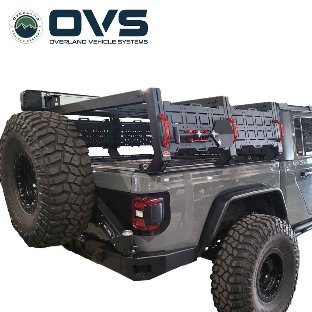 Ruff Rax Bed Rack - 2018-2026 Jeep Gladiator 5 ft - Modular Storage System