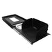 Large Refrigerator Tray and Sink Slide - Black Powder Coat Universal