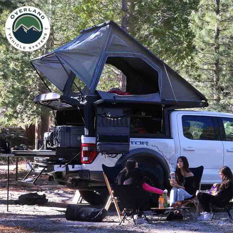 MagPak - Camper Shell/Roof Top Tent Combo with Lights, Rear Molle Panel, Side Tie Downs, Front & Rear Windows