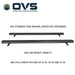 Pro Crossbars with End Caps and Brackets - Sold in Pairs