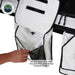 HD Nomadic 3 Person Arctic White Extended Soft Shell Roof Top Tent, White Body Dark Grey Rainfly