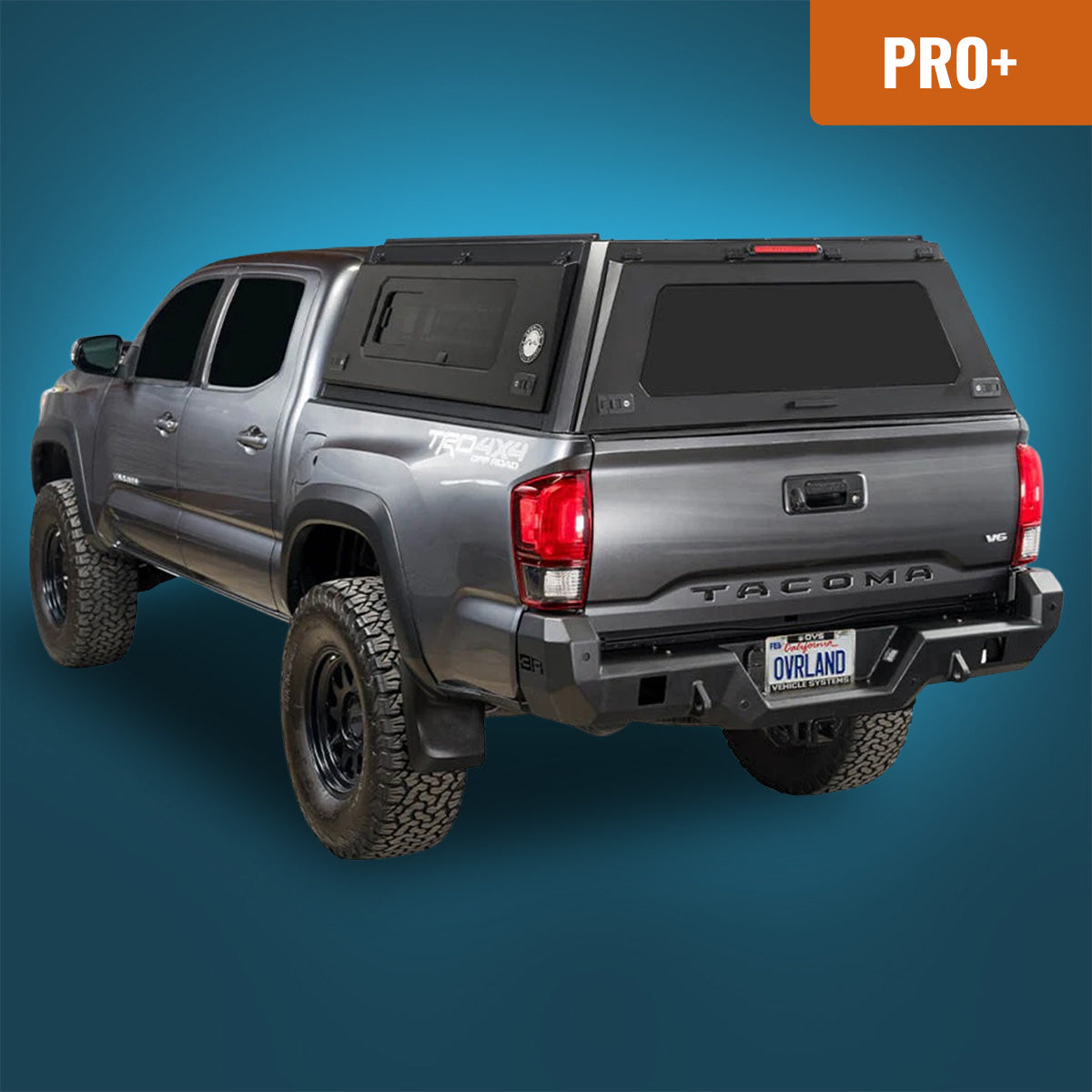 OVS Expedition Pro+ Truck Cap - 2016-2023 Toyota Tacoma 5 ft. Bed