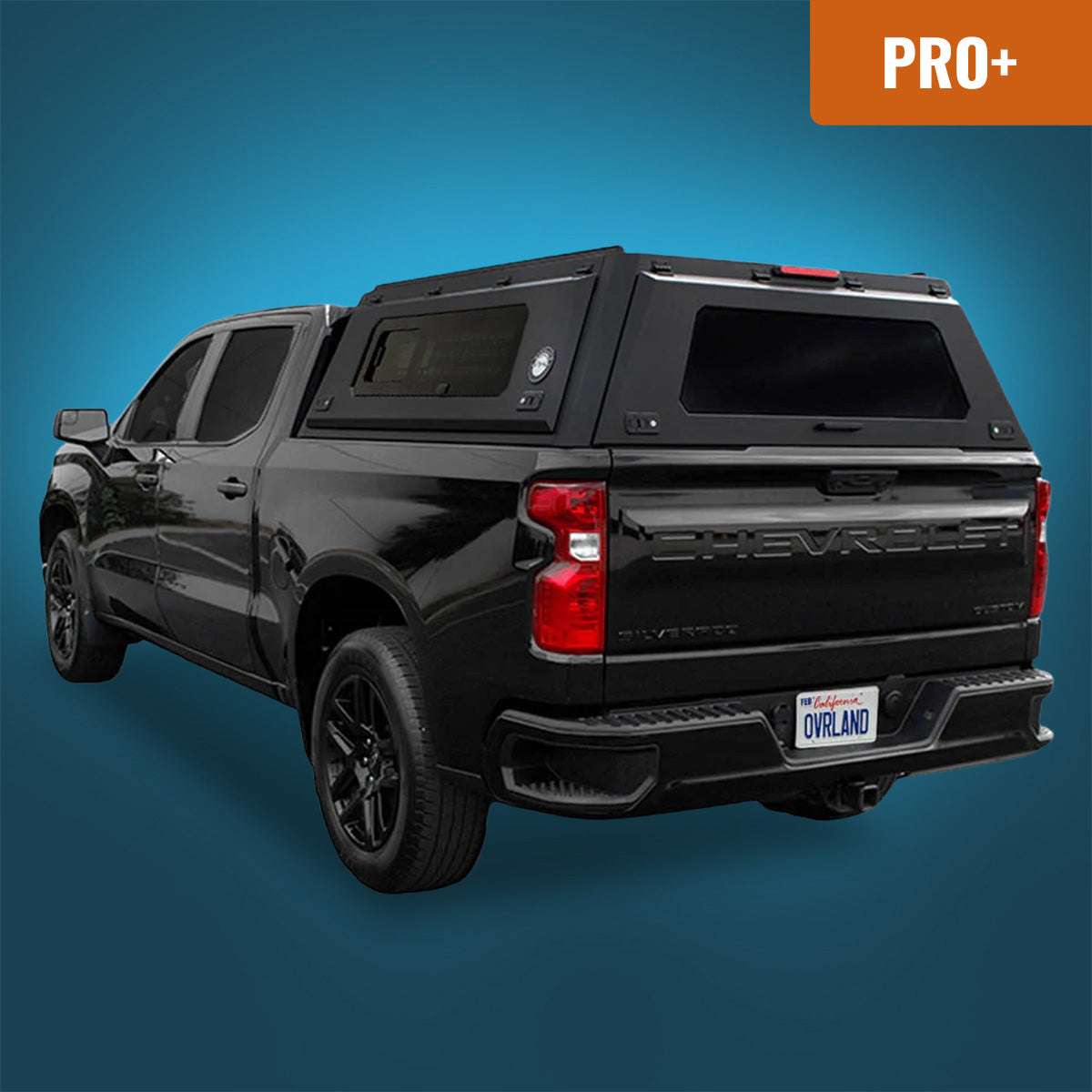 OVS Expedition Pro+ Truck Cap - 2019-2026 GM Silverado / Sierra 1500 5.8 ft. Bed