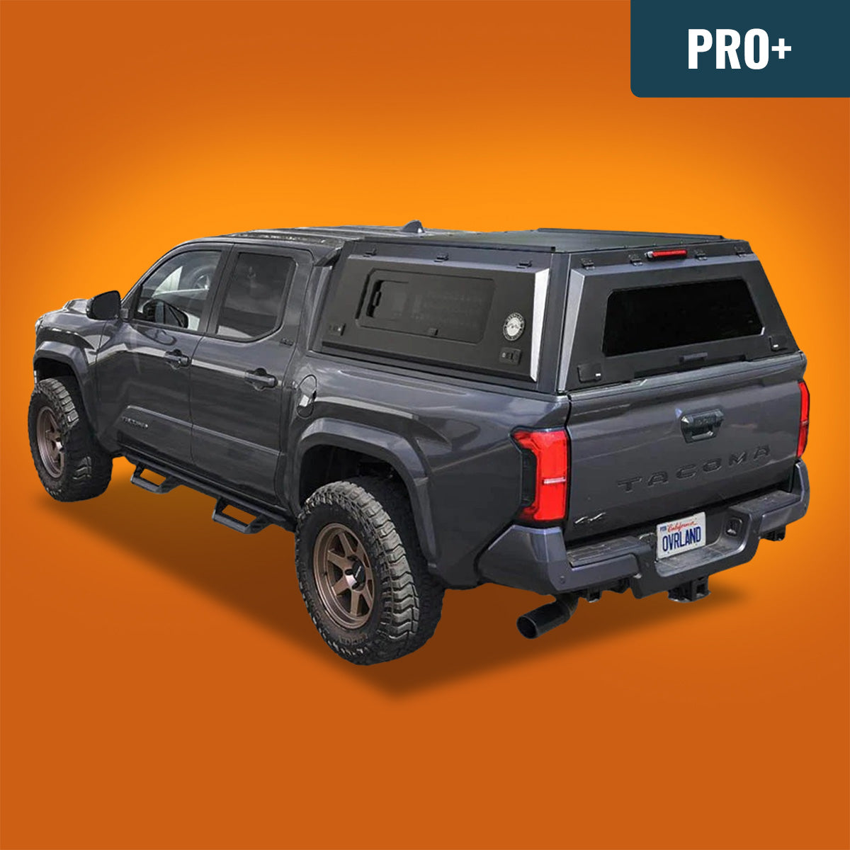 OVS Expedition Pro+ Truck Cap - 2024-2026 Toyota Tacoma 5 ft. Bed