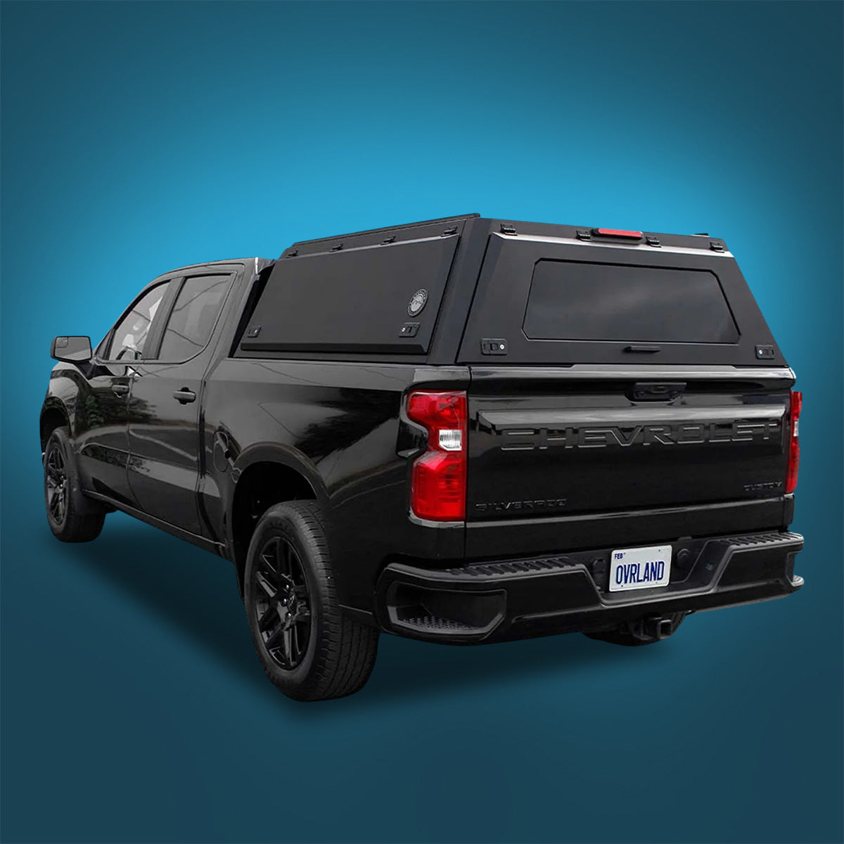 OVS Expedition Truck Cap 2019-2026 Silverado/Sierra 1500 5.8 Ft Bed