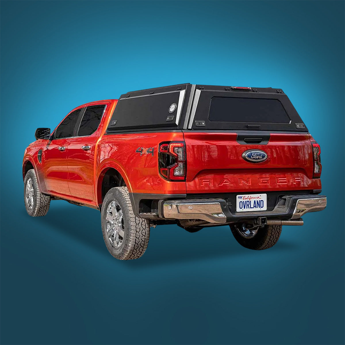 OVS Expedition Truck Cap 2024-2026 Ford Ranger 5 Ft Bed