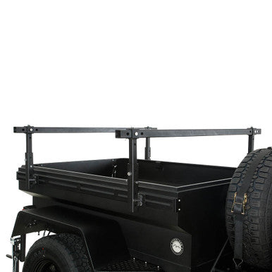 Tent Upright Posts (Set of 2 w/ Mounts) for Off Road Trailer