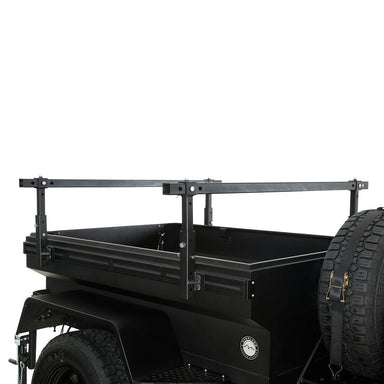 Tent Upright Posts (Set of 2 w/ Mounts) for Off Road Trailer