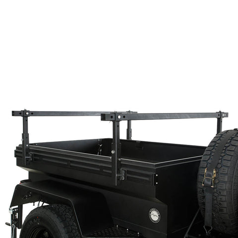 Tent Upright Posts (Set of 2 w/ Mounts) for Off Road Trailer
