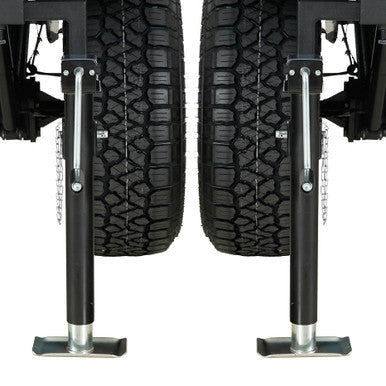 Rear Support Jacks (Pair) for Off Road Trailer