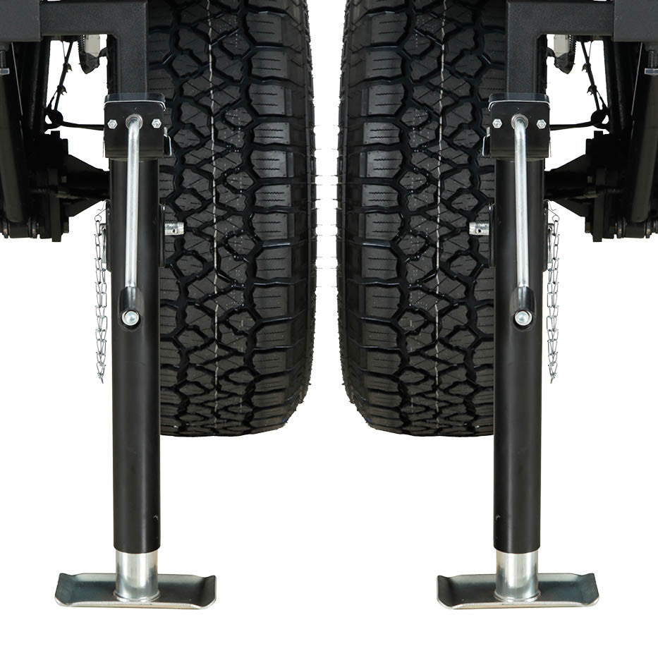 Rear Support Jacks (Pair) for Off Road Trailer
