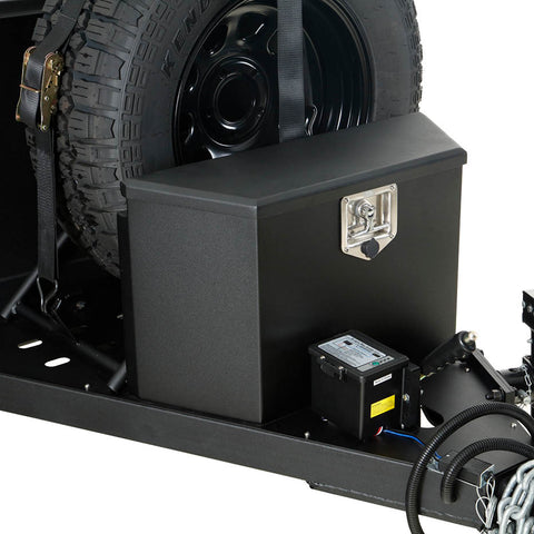 Tongue Cargo Box for Off Road Trailer