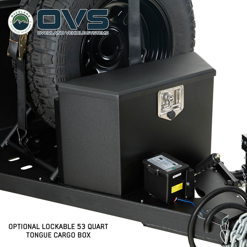 OVS Off Road Trailer - Military Style With Full Articulating Suspension