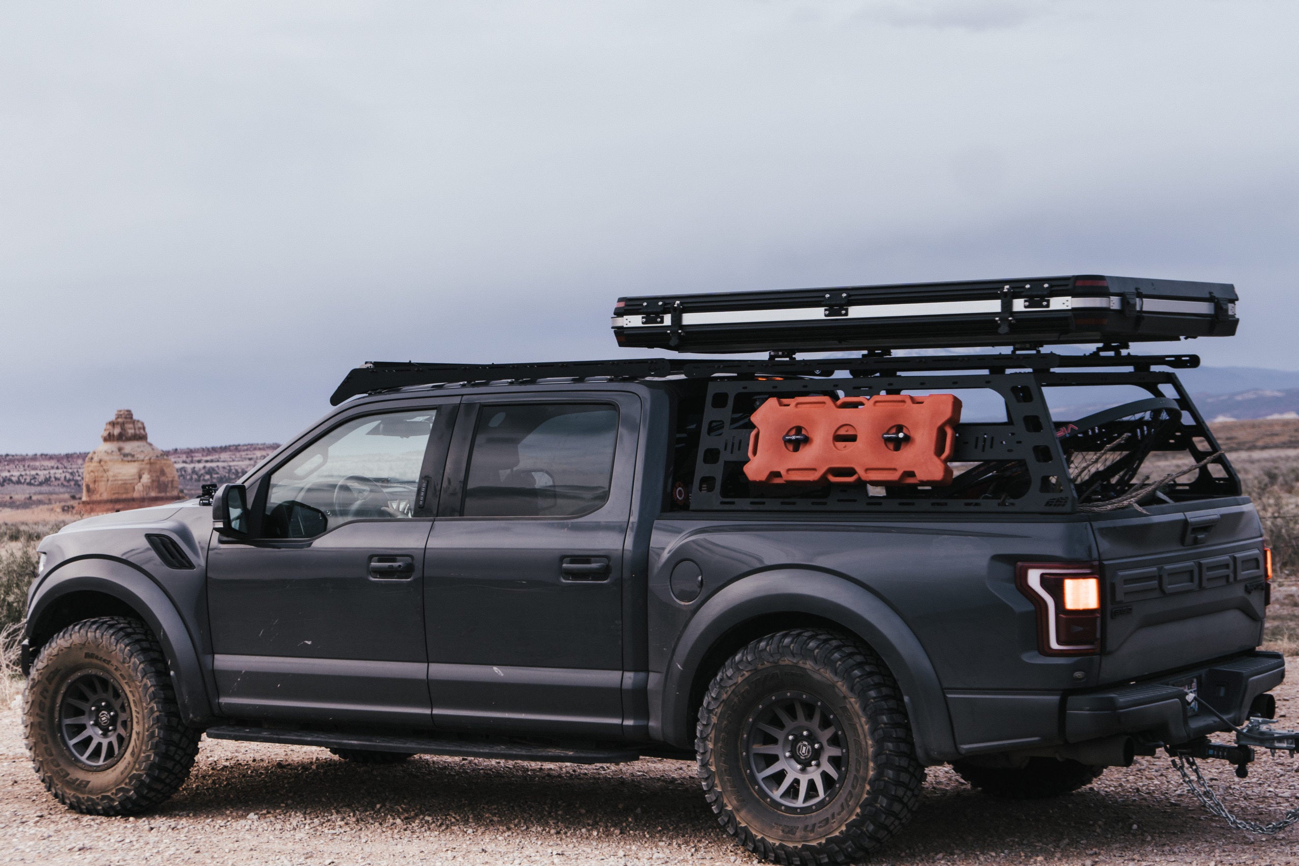 CBI Ford Raptor Cab Height Bed Rack (5’6” bed length) | 2010-2021