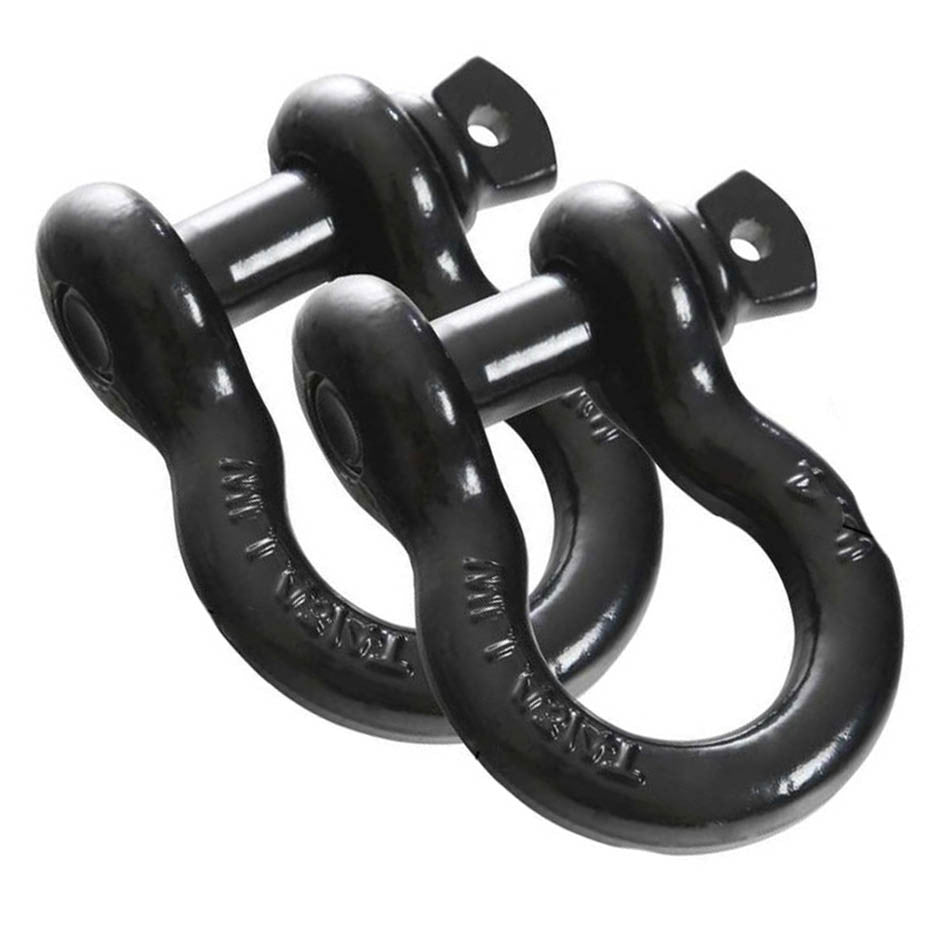 Recovery Shackle D-Ring 3/4" - 4.75 Ton Rated - Sold in Pairs