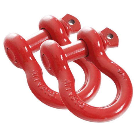 Recovery Shackle D-Ring 3/4" - 4.75 Ton Rated - Sold in Pairs