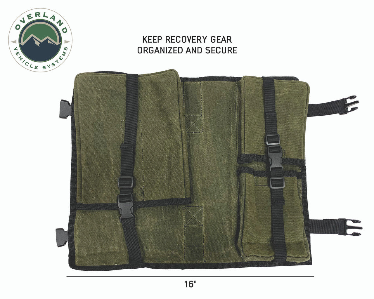 Recovery Wrap Storage Bag - #16 Waxed Canvas Organizer
