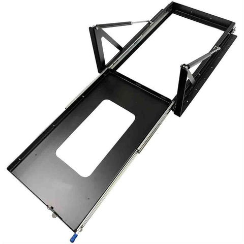 Small Refrigerator Mount with Slide & Tilt Tray