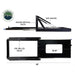Small Refrigerator Mount with Slide & Tilt Tray