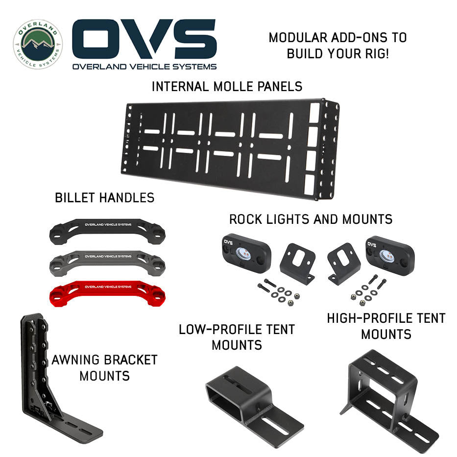 Ruff Rax Bed Rack - 2022-2027 Ford Maverick 4.5 ft - Modular Storage System
