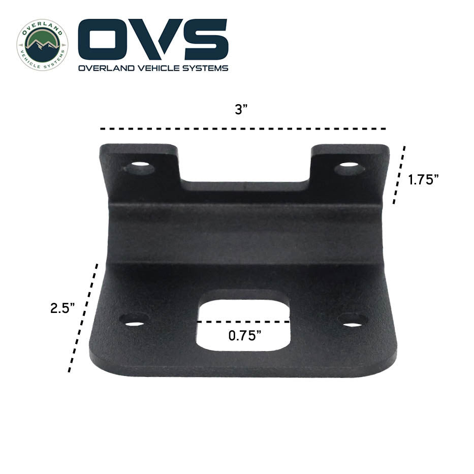Ruff Rax Side Light Angled Brackets - Sold in Pairs