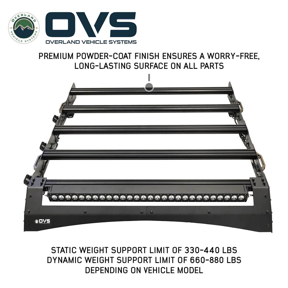 Ruff Rax Roof Rack - 2010-2024 Toyota 4Runner - Modular Storage System