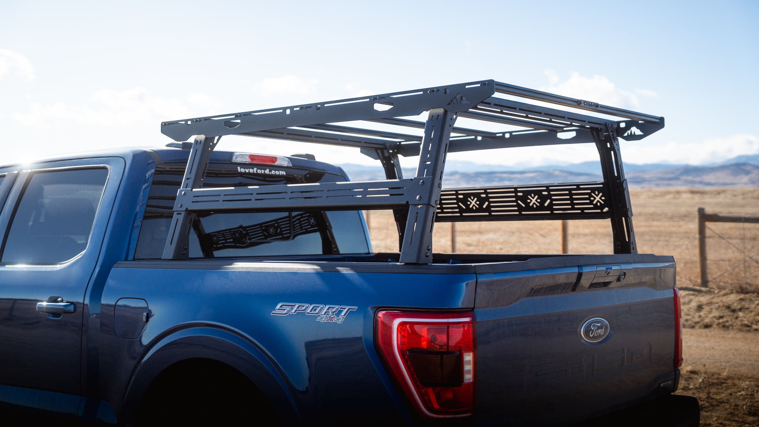 Prm Raptor Rack Ford 150/Raptor Rack Height PAK System Bed Rack