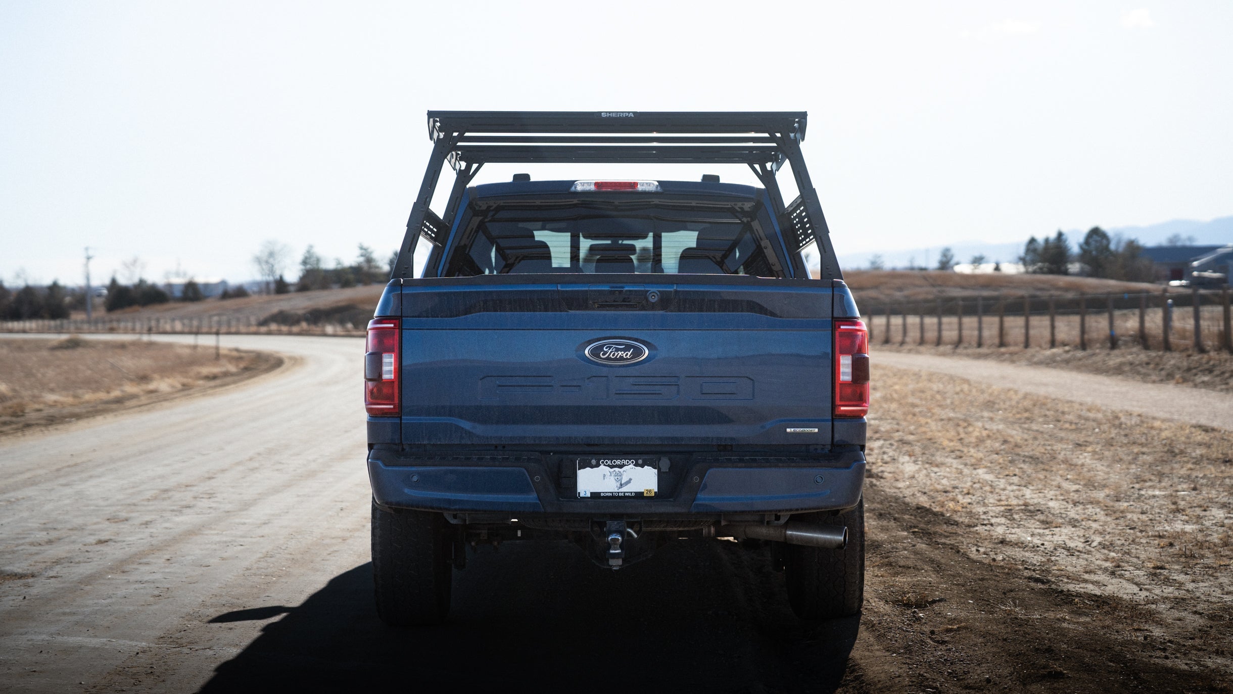 Blue Raptor Bed Rack Ford 150/Raptor Rack Height PAK System Bed Rack