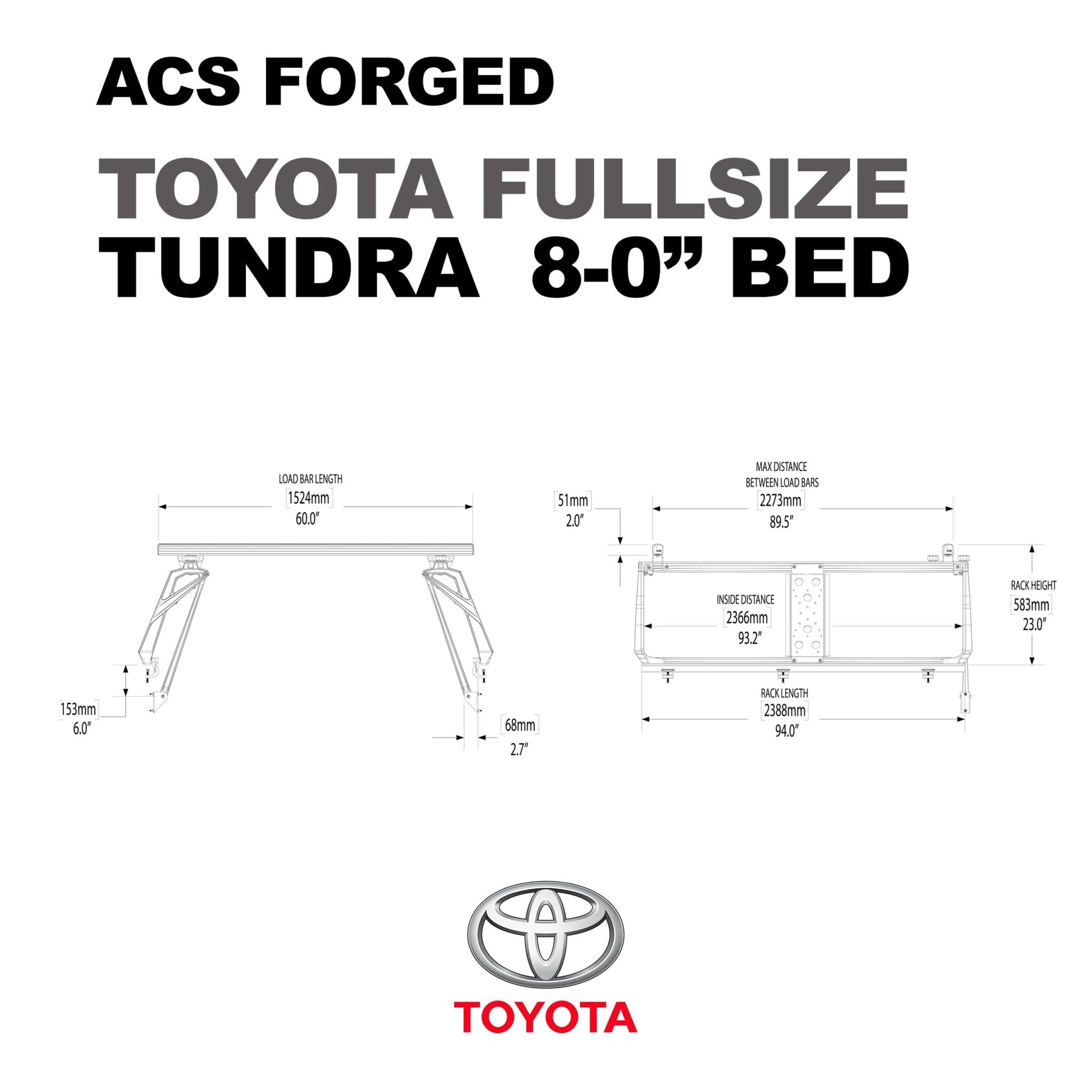 Active Cargo System - FORGED - Toyota